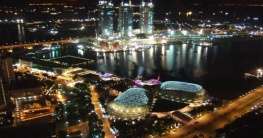 Singapur bei Nacht