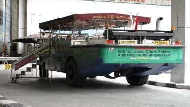 Sightseeing Bus in Singapur