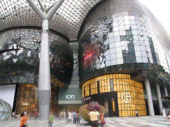 Shoppiing Center auf der Orchard Road