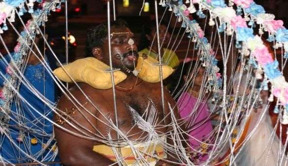 Thaipusam Festival in Singapur 